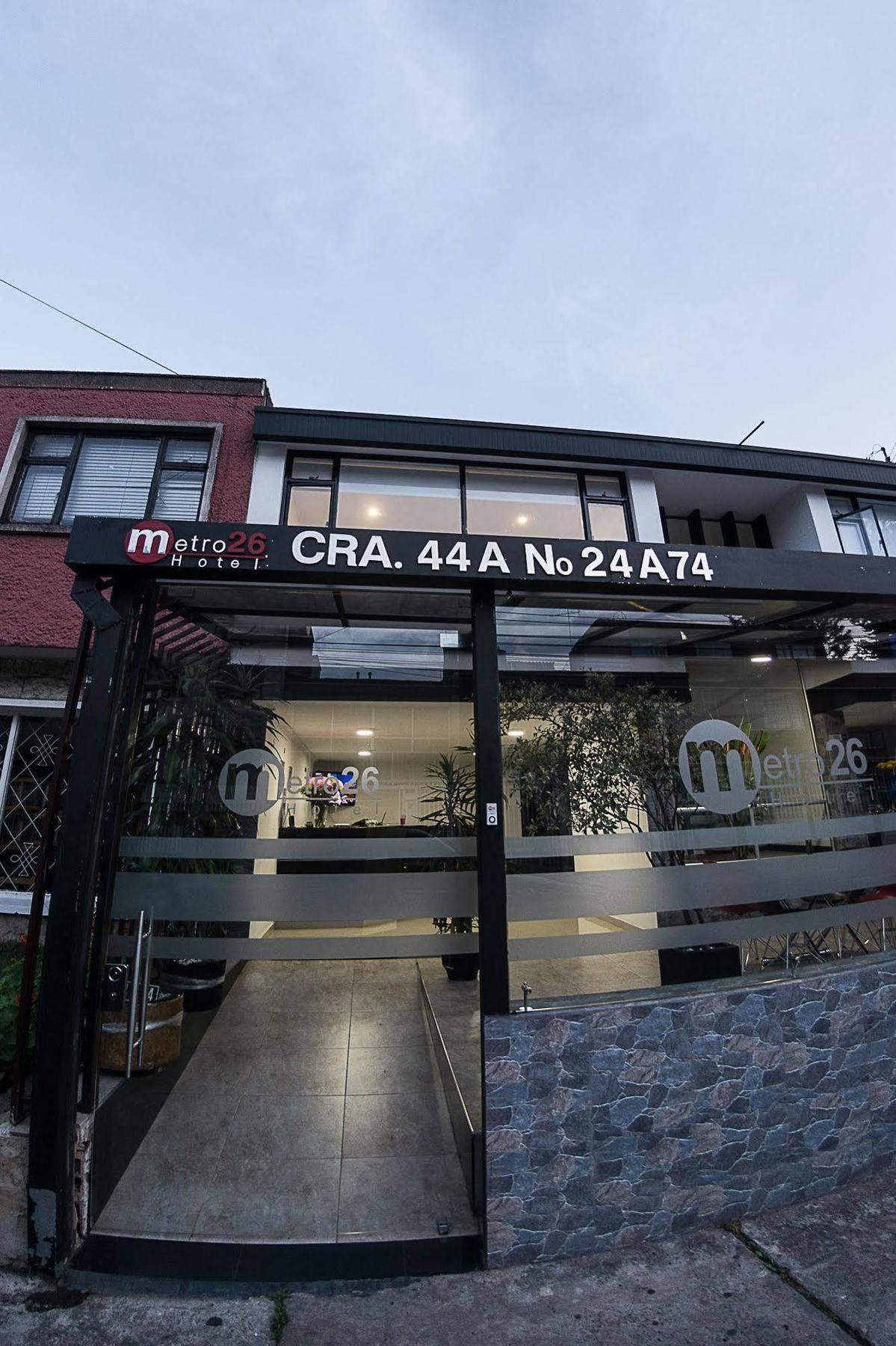 Hotel Metro 26 Μπογκοτά Εξωτερικό φωτογραφία